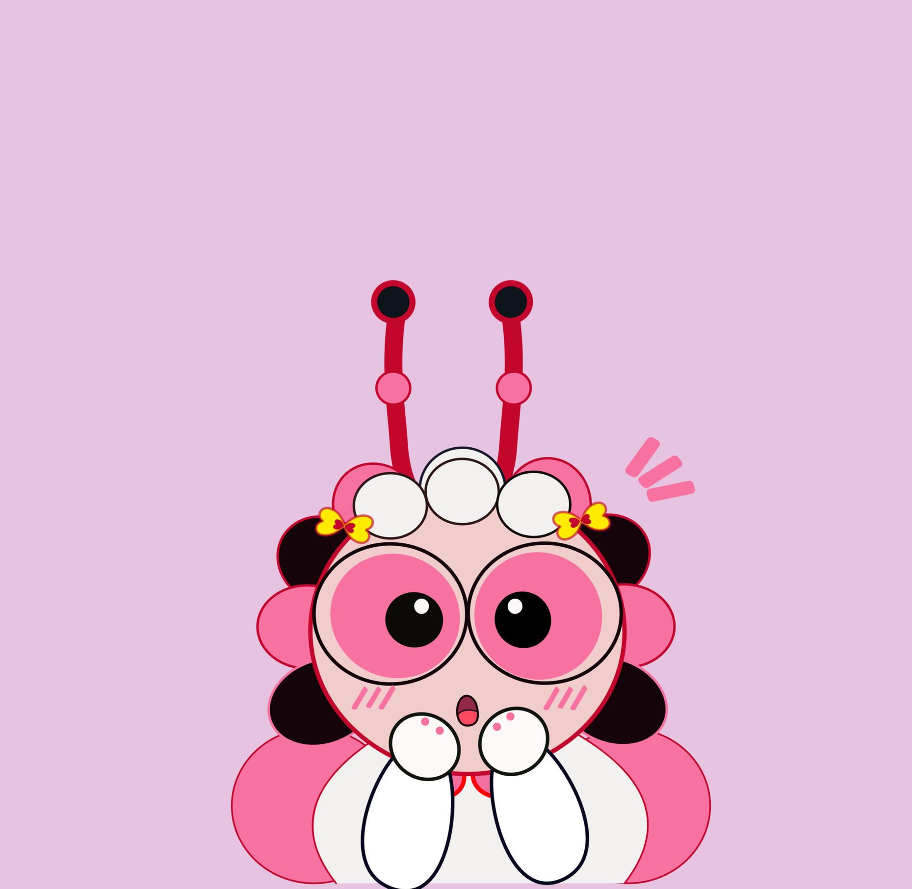 Piksy and Reo from Piksy World Follow Piksy, a tiny creature whose antennas show how she feels.