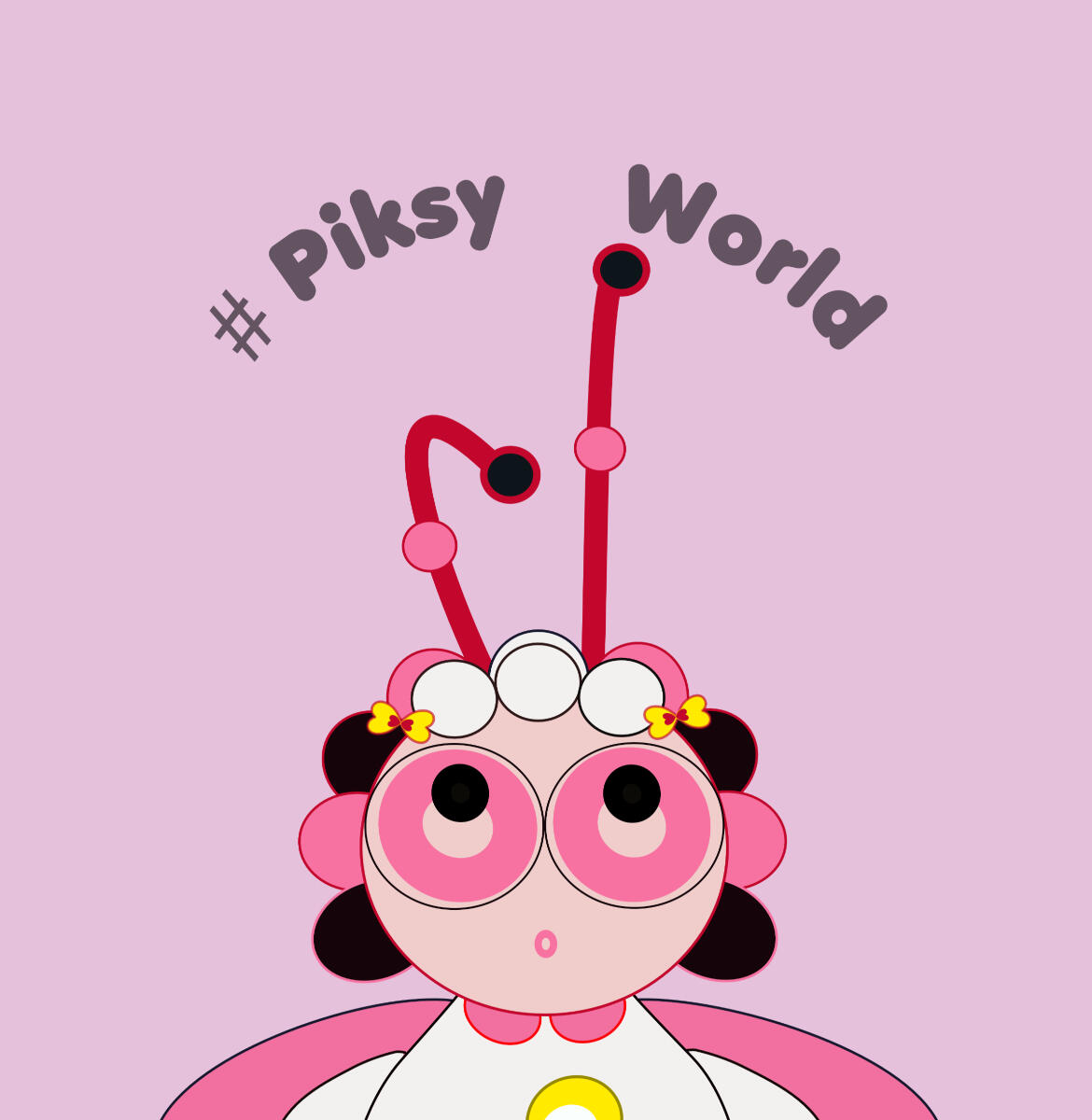 Piksy Feels - Piksy World | Gentle Picture Book Character by Polly K Yu